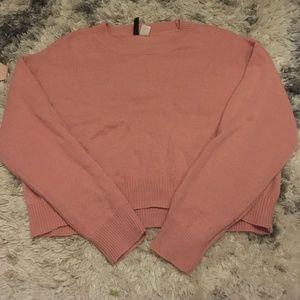 Cropped sweater